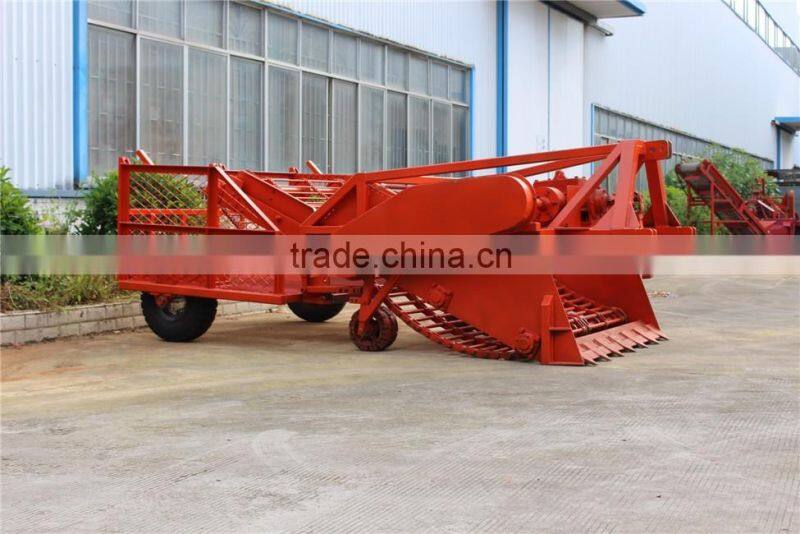 walking mini harvester for tapioca/2 row cassava combine harvester for sale