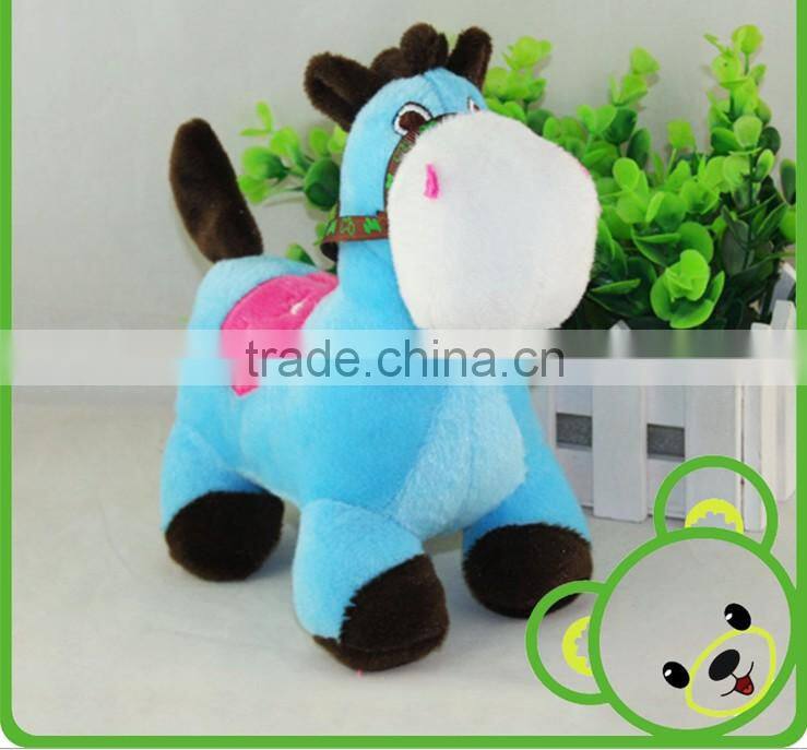 2014 cute fashion plush toy horse stuffed animal toy