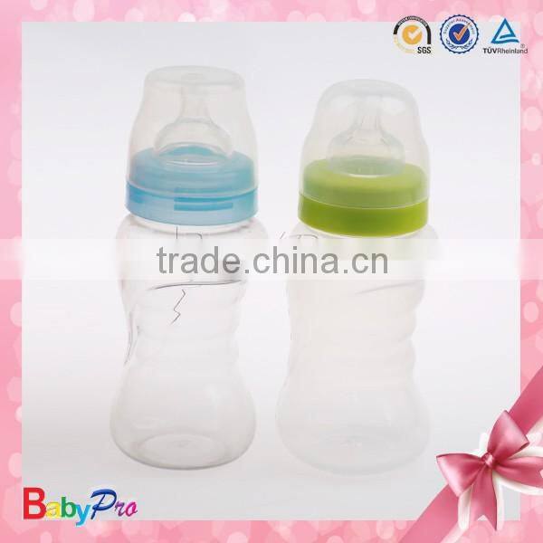 2015 Hot Sale New Design Big Size Plastic Baby Feeding Bottle