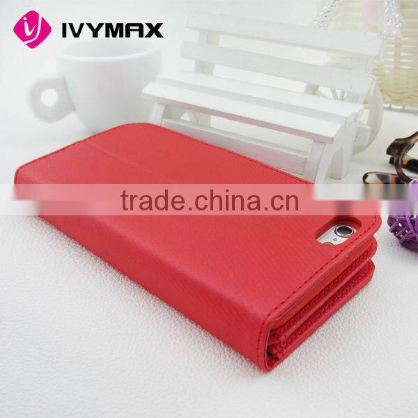 Wholesale telephone wallet case cover for apple iphone 6 made in China