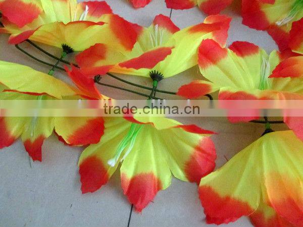 wedding decoration 200cm length artificial plastic flower garland