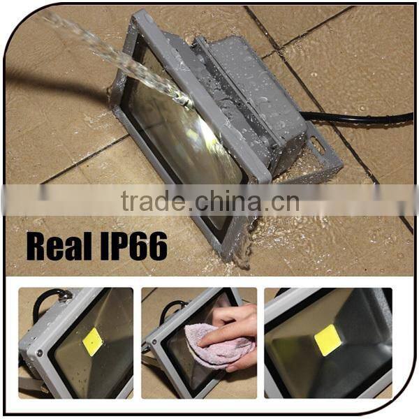 White led floodlight 30w Waterproof IP66 with Ground Plug for Backyard 30W LED Flood light with Screw