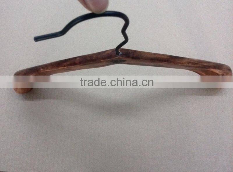 DLS017 Multi clothes hanger wooden coat hangers with bar