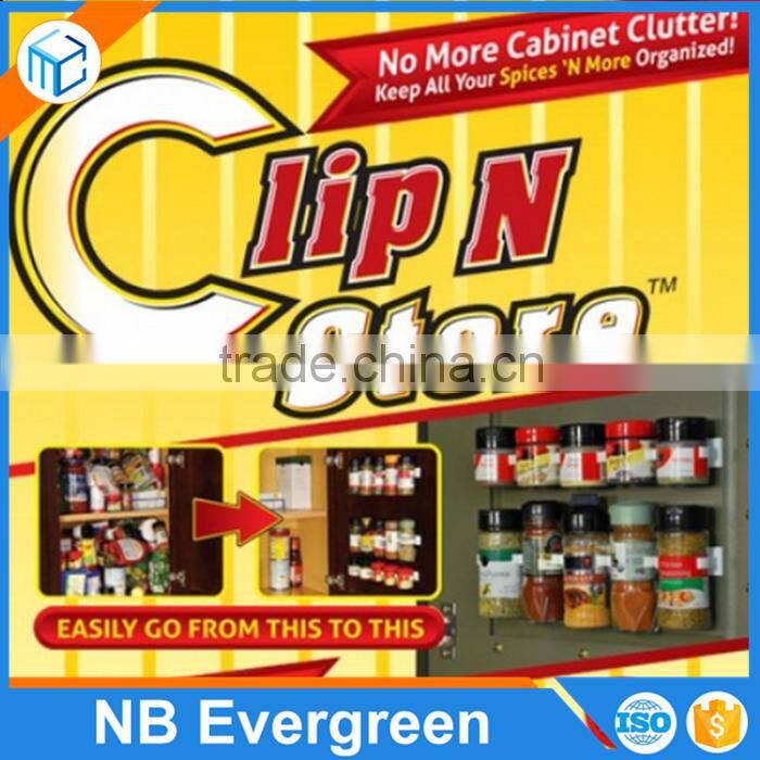 Spice clips Organizer Rack 20 Cabinet Door Spice Clips Store N Spice Spice Gripper Clip Strips