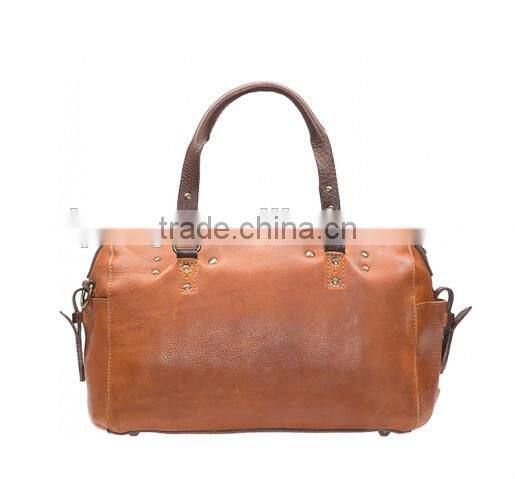 oem cheap designer leather middle aged women handbags