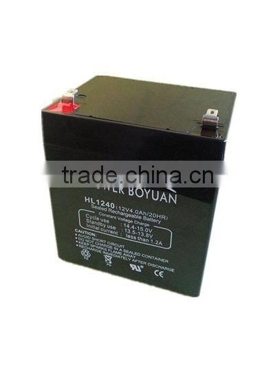 Nominal Voltage 12v 4ah Valve Regulated Lead Acid Battery