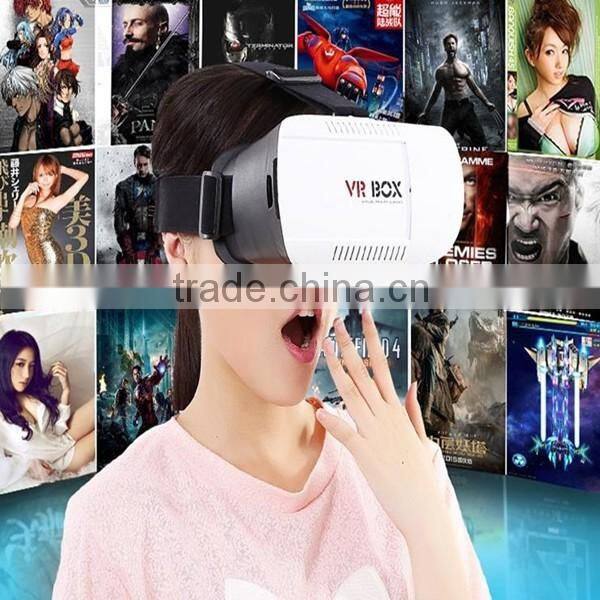 happy life products vr box 2.0 3d virtual reality glasses for smart phone