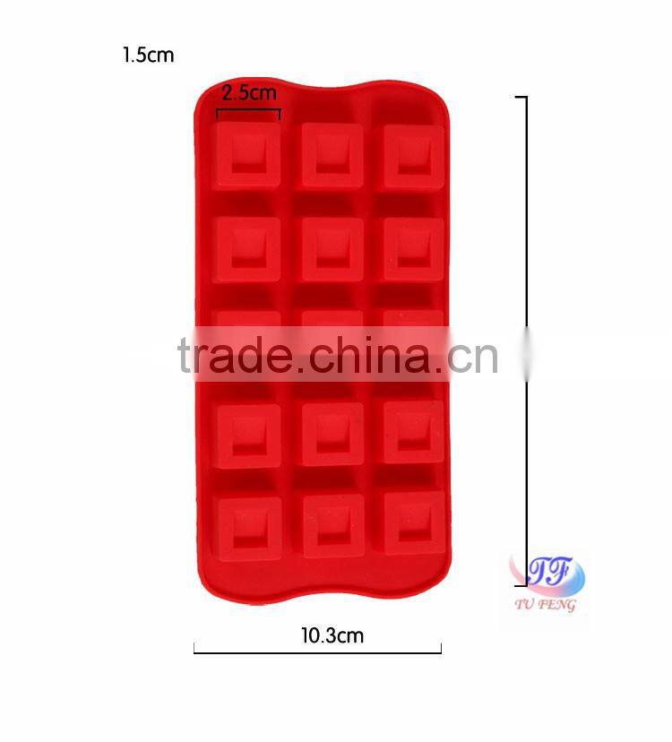 2015 Factory Price OEM Logo Novelty Silicone Ice Cream Mould