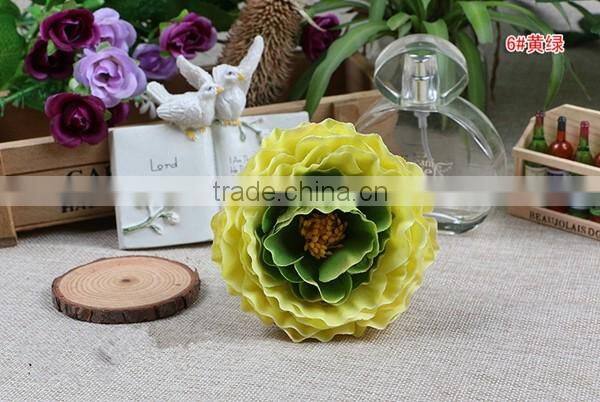 Wedding decoration wholesale silk rose flower heads