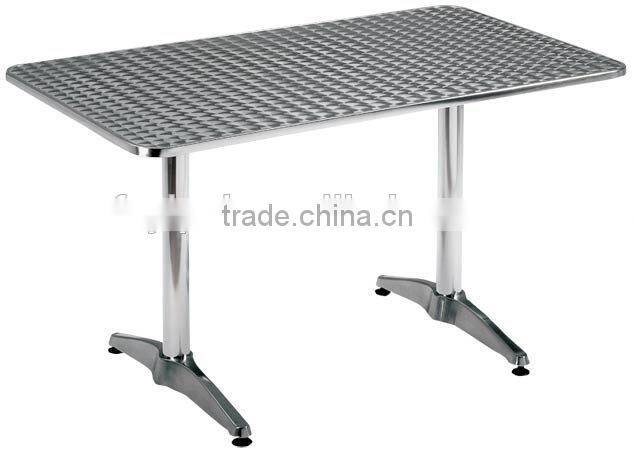 Rectangular mental coffee shop dining bar table YT3