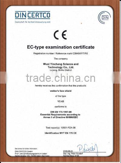 Yincheng welding helmet