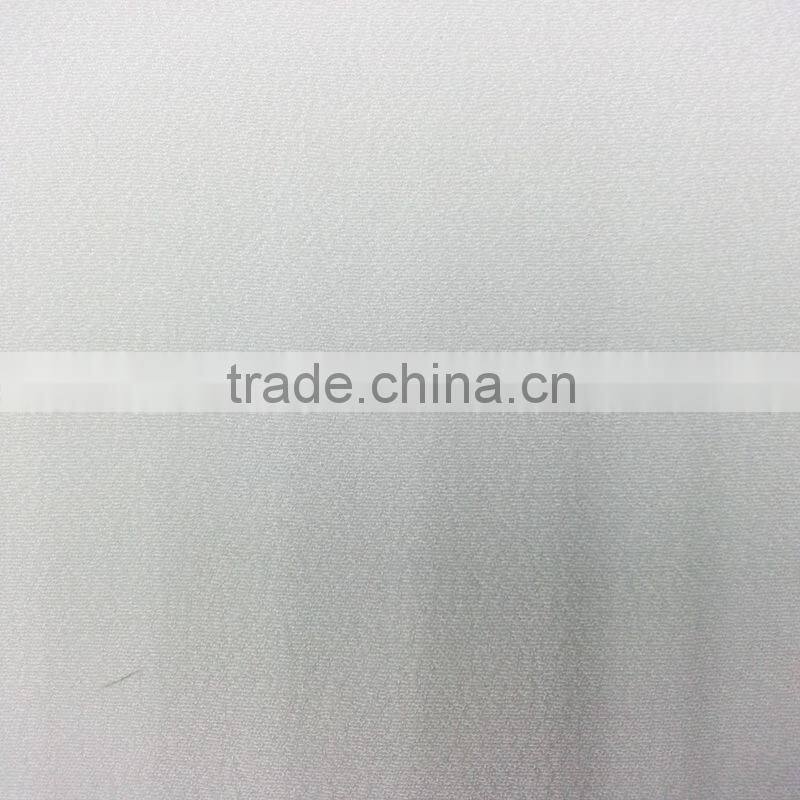 2015 xiangsheng richly crepe lily white rayon fabric
