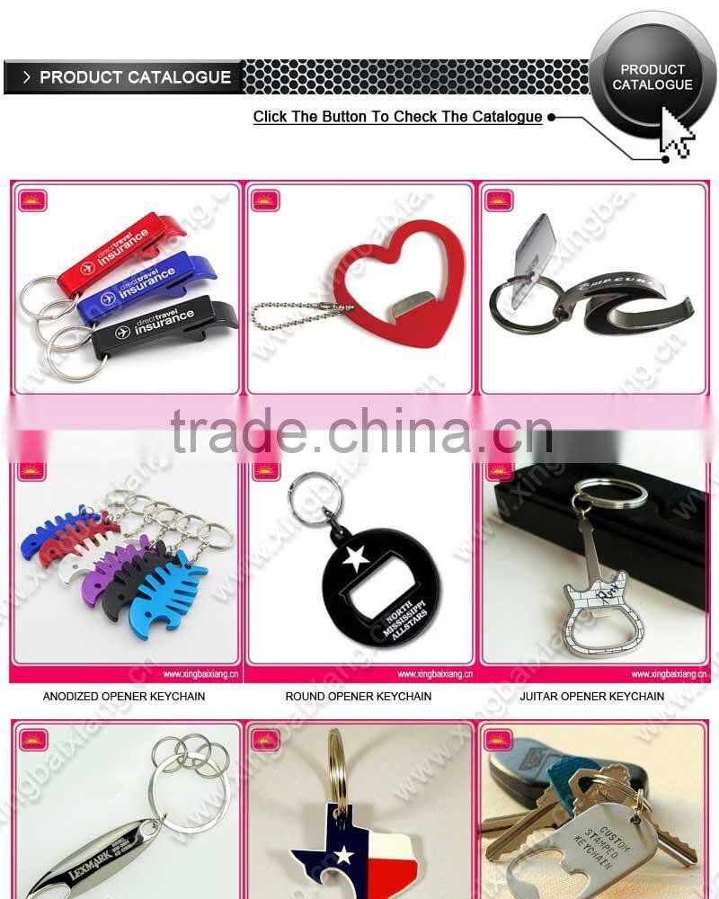 New design fashion & promotional silver meta beer opener