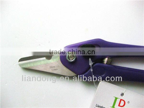 Stainless Steel garden snip scissors