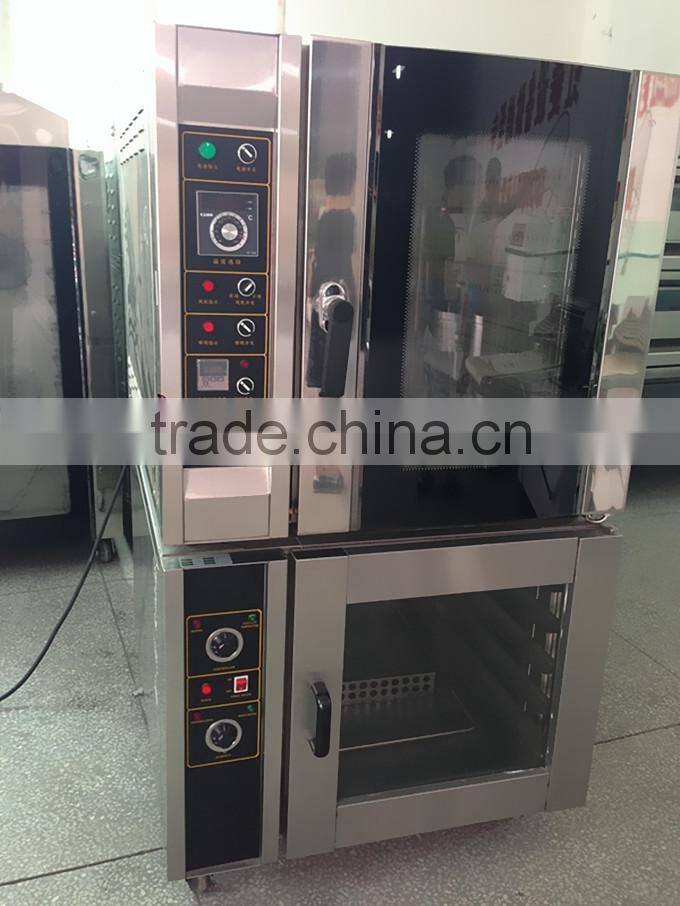 Hot Sale 5 Trays Gas Convection Oven With Proofer