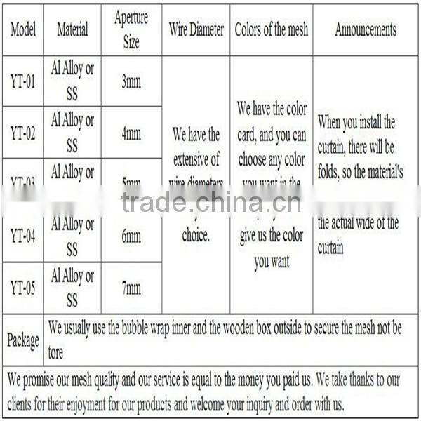 Metal hanging curtaindecorative diamond metal mesh