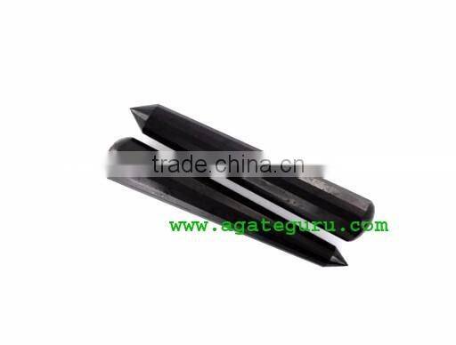 16 Facet Gemstone Massage wands : Green Aventurine