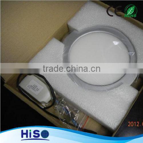Epistar SMD2835 240mm Diameter 15W led Round panel light IP44 AC85-265V