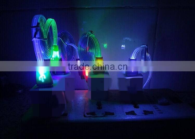 1 meter long fast charging flat usb cable