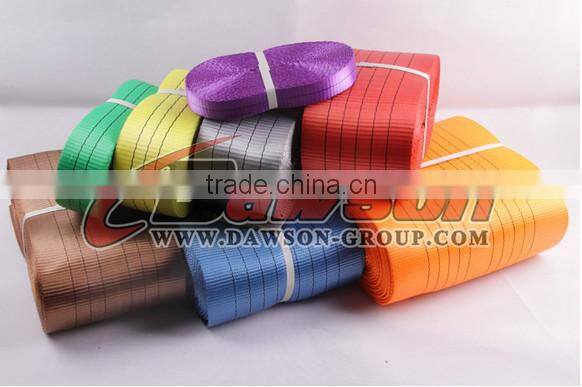 webbing polyester cargo lashing material,polyester webbing material for sling
