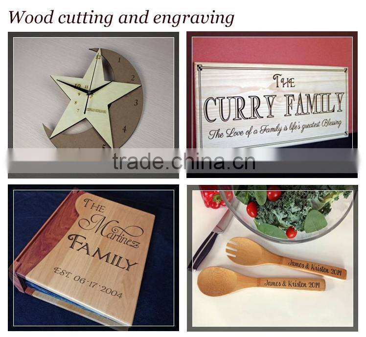 wooden laser engraving laser engraved mugs Thunder laser cutting engraving machine