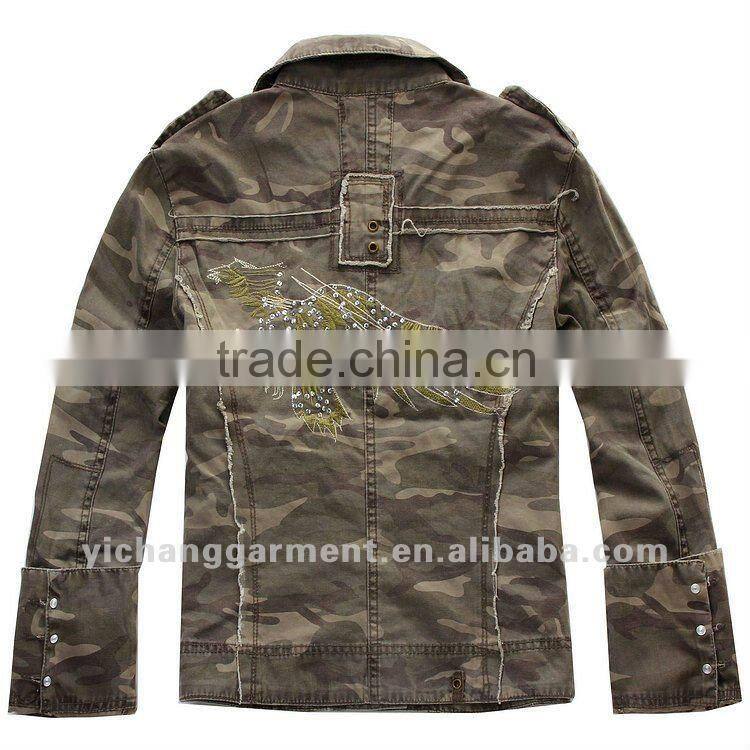 Hot Sales! reaationary Jean jacket for women