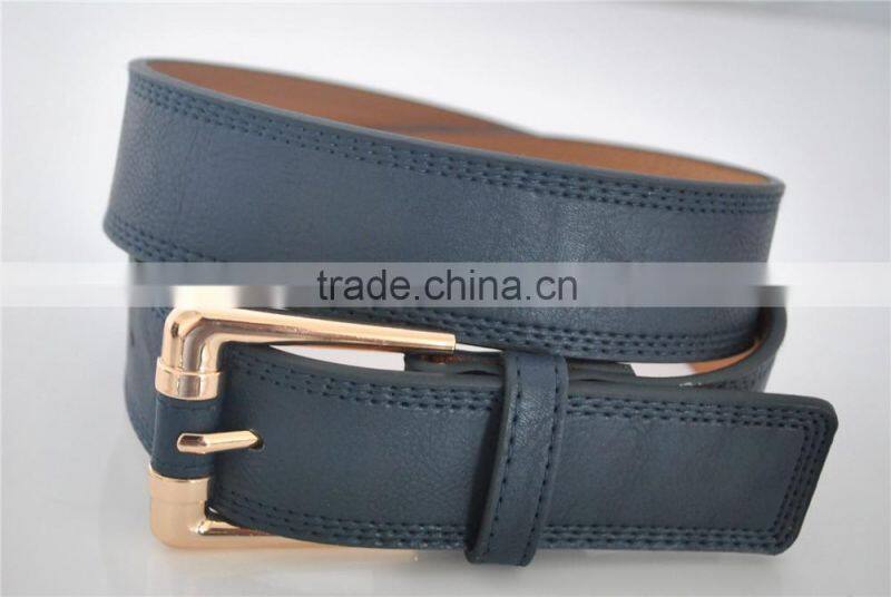 Lady flat PU women popular vogue belt