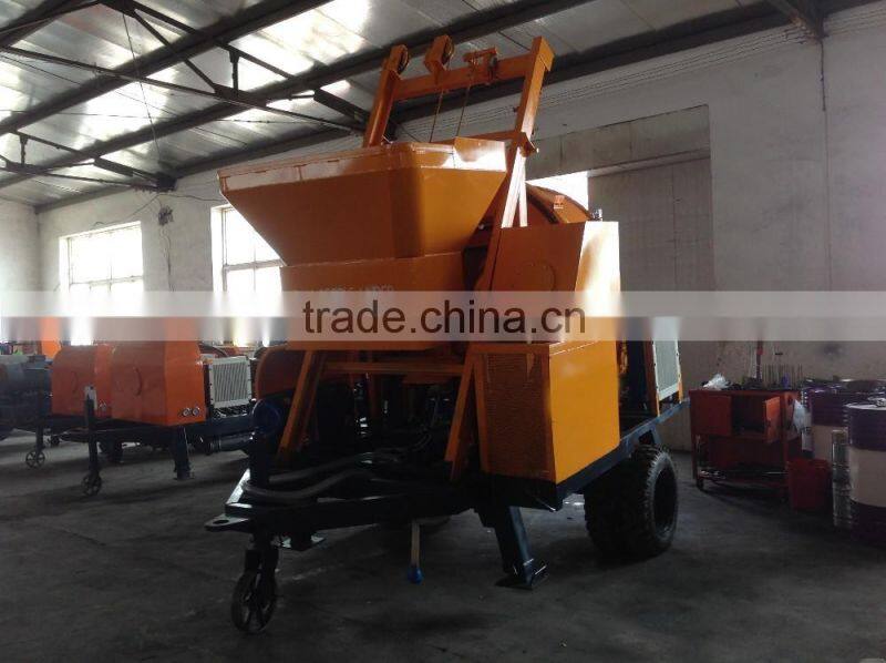 High capacity good manufacture portable concrete mixer and pump
