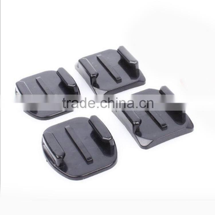 2x Flat & 2x Curved Mounts with 3M adhesive pads, for GoPro Hero 3+/3/2/1