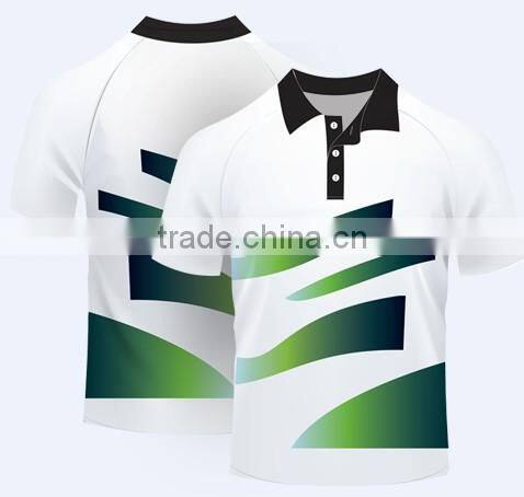 Custom 2014 Sport cool dry mens polo collar striped t shirt