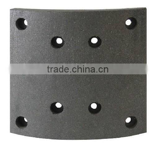 bpw type truck brake lining