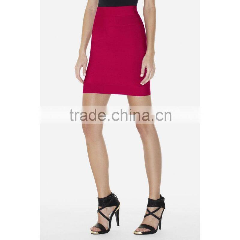 Latest gown designs fashion red sexy special pencil skirts bandage skirt 2015