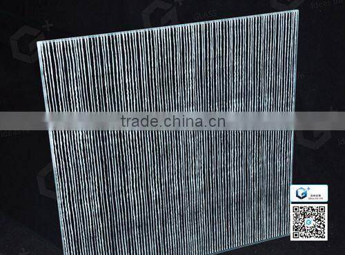 Curving skylight roof glass, ceramic digital print pictures, durable ceramic ink