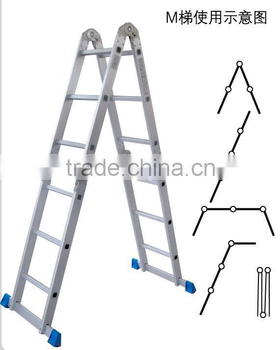 MULTIPURPOSE FOLDING ALUMINIUM LADDER MULTIFUNCTION ALUMINIUM LADDERS