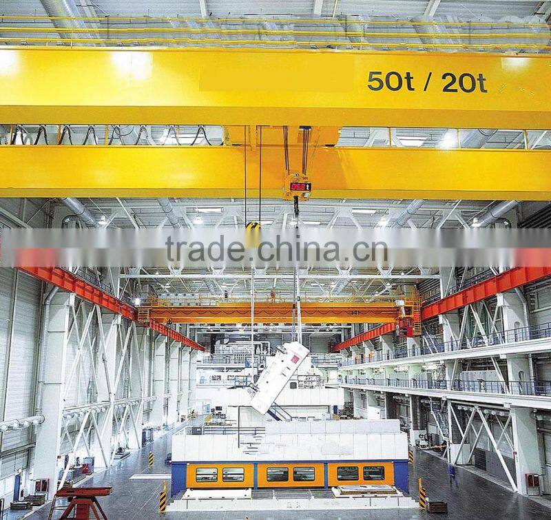 Europe Design 10T QD Type Double Girder Overhead Crane