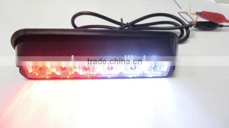 E-MARK LED Strobe Lightheads /LED Security Emergency Flash Strobe light /Dash light /Grille light(SR-LS-LD-6),1W LED,ECE MARK,E9