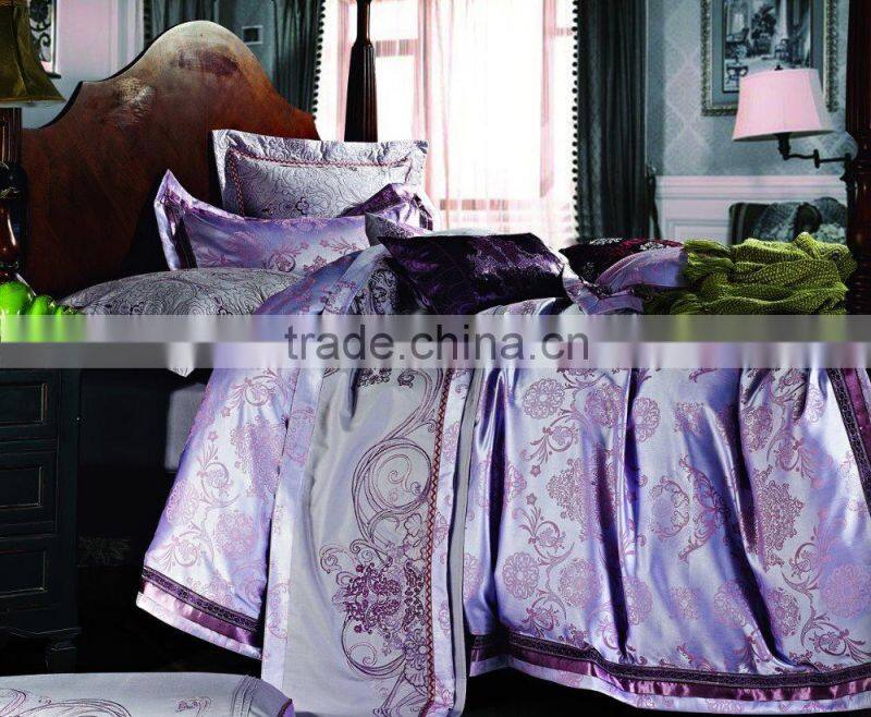 factory price bright color bed cover bed linen factory