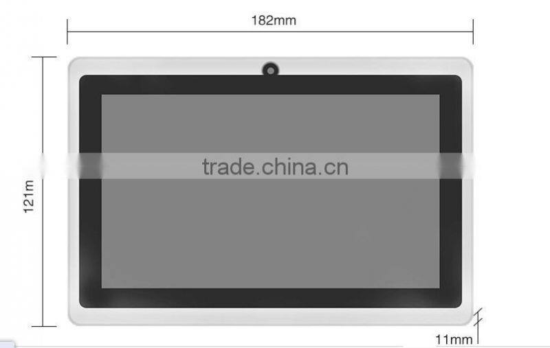 Q88 7" display Allwinner A33 WIFI 3G Android tablet pc tablets