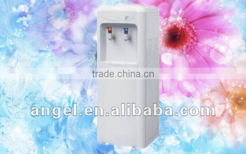 hot&cold stand water filter cooler/stainless steel tank dispenser tap/point of use water generator compressor/electric cooling