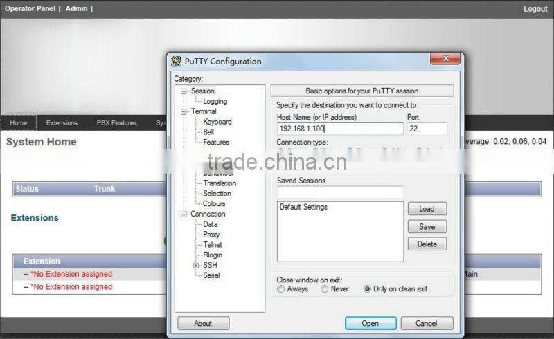 2port IP PBX Net Digital Telephone System