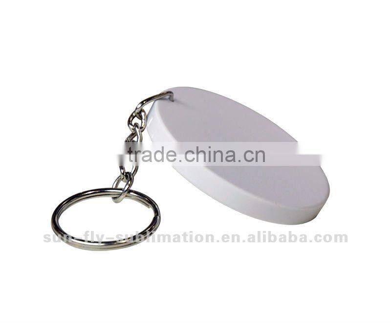 Sublimation Polymer Promotion Round Keychain