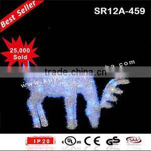 Lighted LED Christmas reindeer figurines