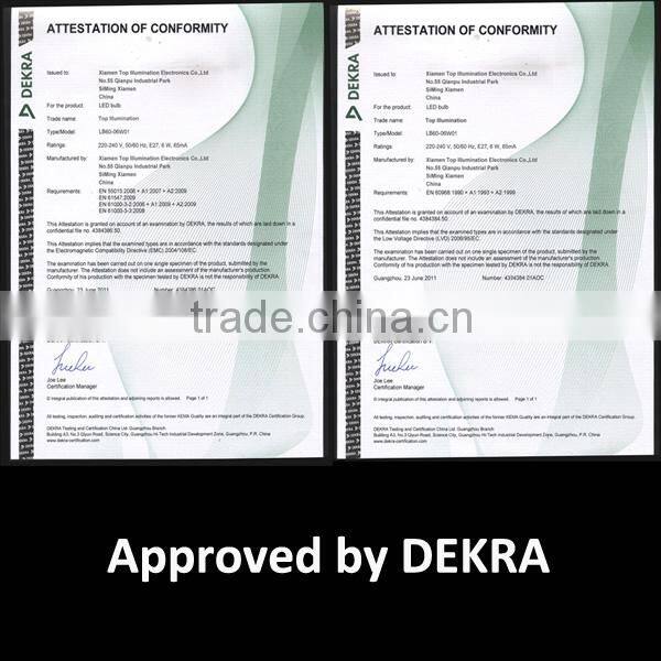 High Lumen 10 Watt A19 220V led e27 bulb