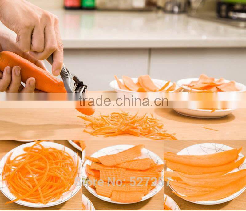 360 Degree Potato Peeler Rotary Carrot Melon Gadget Vegetable Fruit turnip Slicer Cutter Kitchen Cookig Multifunctional Tools
