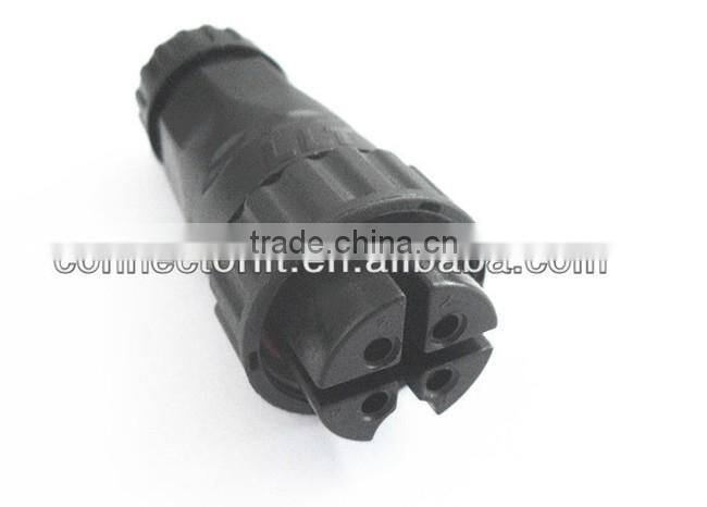 4 poles male female wire connector