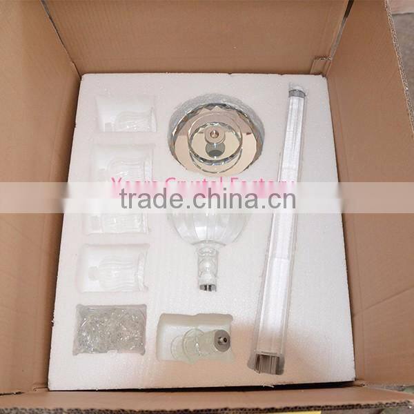 glass votive candelabra wedding decorations tall crystal candelabra flower arrangements crystal tea light holder