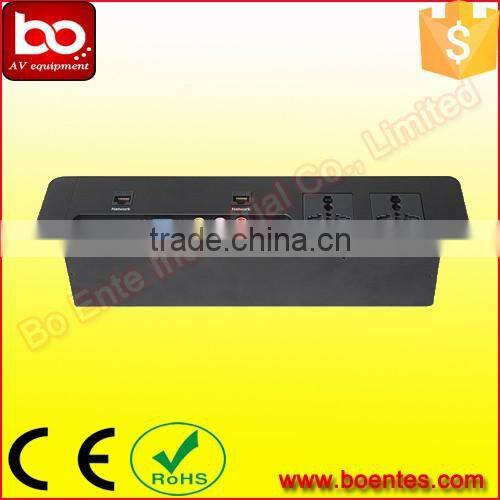 Dubai Poplar High Quality 5-Star Hotel Wall Mount Hotel Media Hub/Media Socket Panel