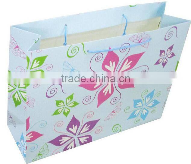 Twisted rope bag packaging paper bag paper shopping bag gift bag