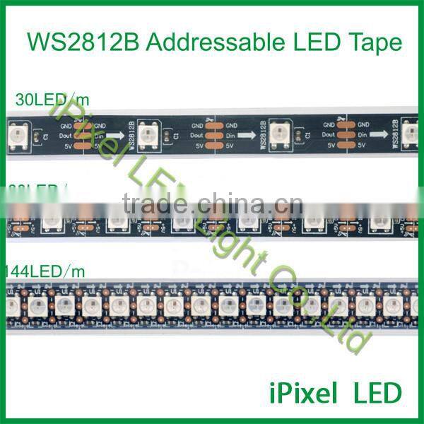 WS2801 addressable flexible led strip dc5v for Festivals lighting