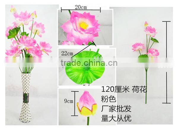 Newest real touch lotus/artificial lotus flowers